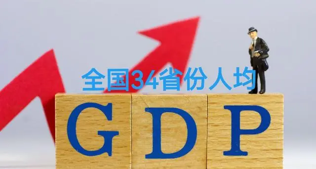 2022年全国34省份人均GDP共分六个层次，看看你的省份处在哪一层？