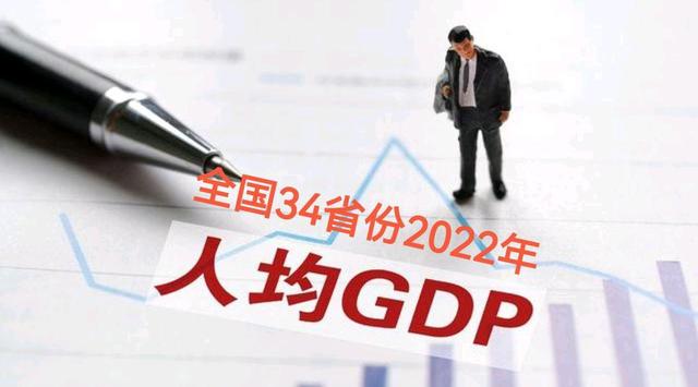 2022年全国34省份人均GDP共分六个层次，看看你的省份处在哪一层？