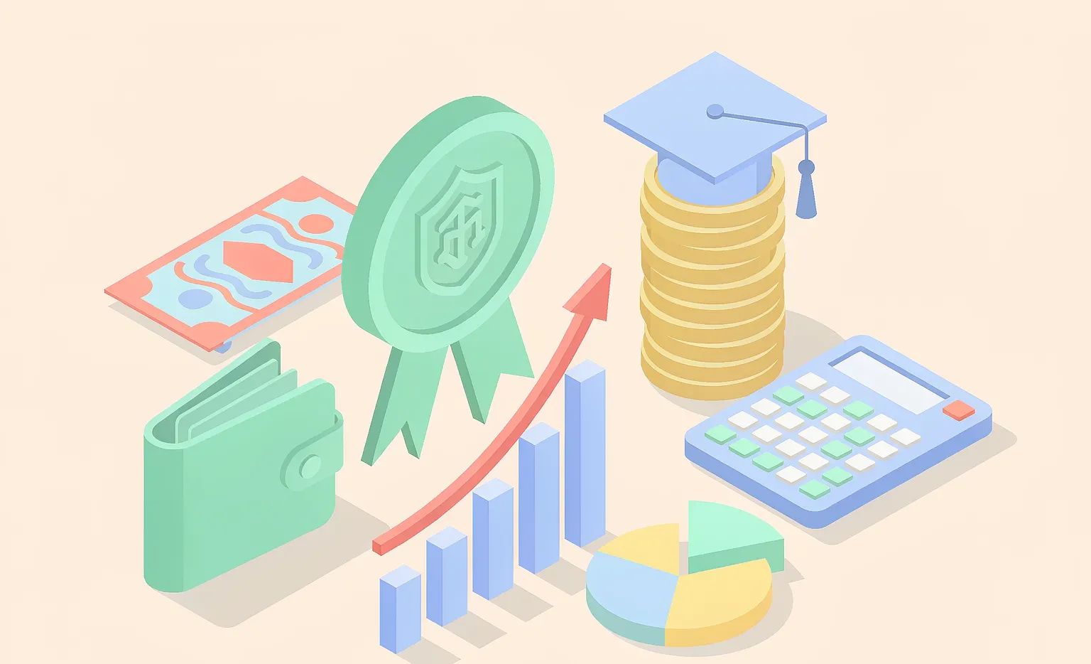 留学费用构成示意图